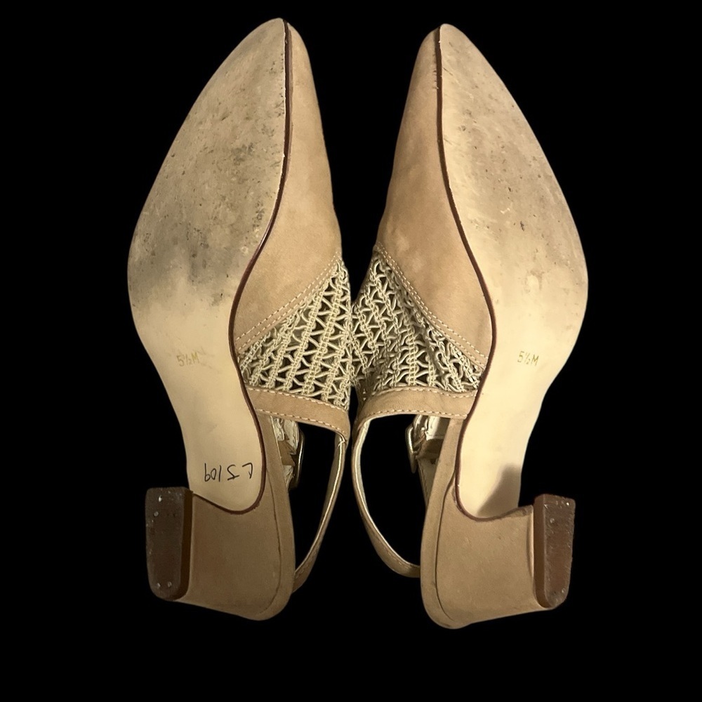 LJ Simone Tan Women's Shoes Size 5 1/2 M - Picture 5 of 6